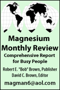 Magnesium Monthly Review