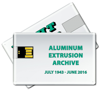Aluminum Extrusion Archive Flash Drive