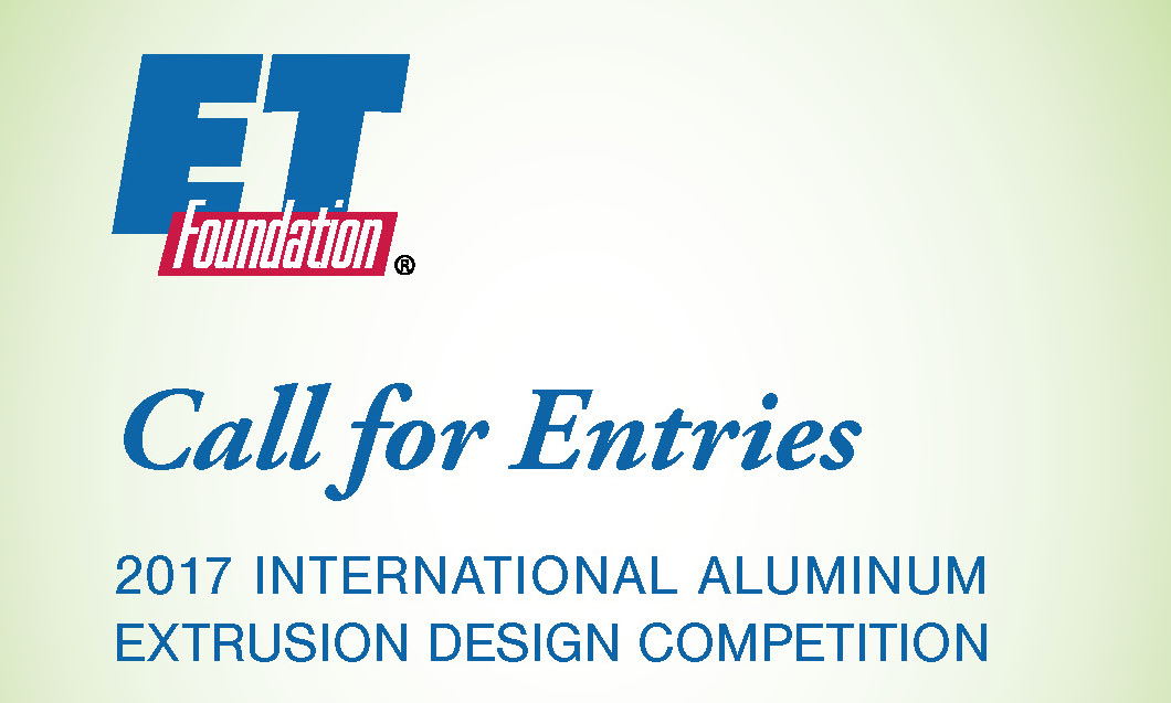 Students Invited to Enter the 2017 Aluminum Extrusion Design