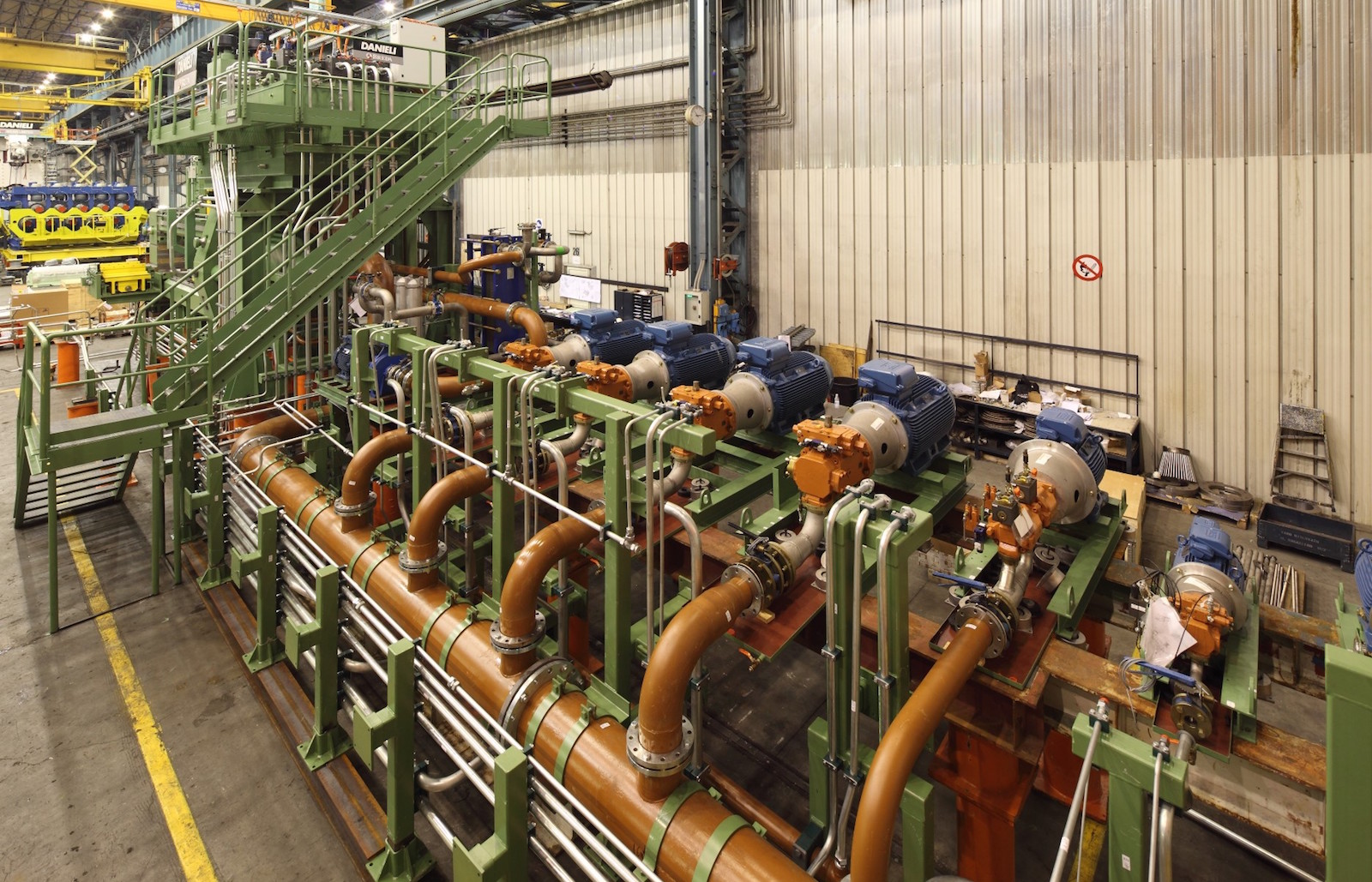 Article Upgrading Press Hydraulic Drives And Controls Light