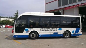 A lightweight magnesium alloy electric bus