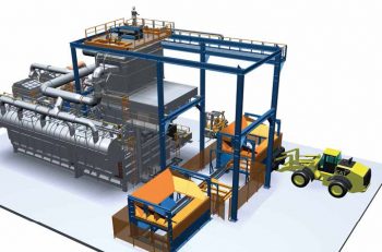 Aludium multi-chamber furnace