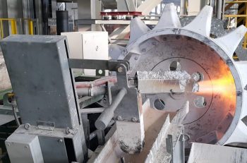 The ICS ingot casting system.