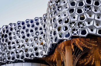 UAP - aluminum art facade