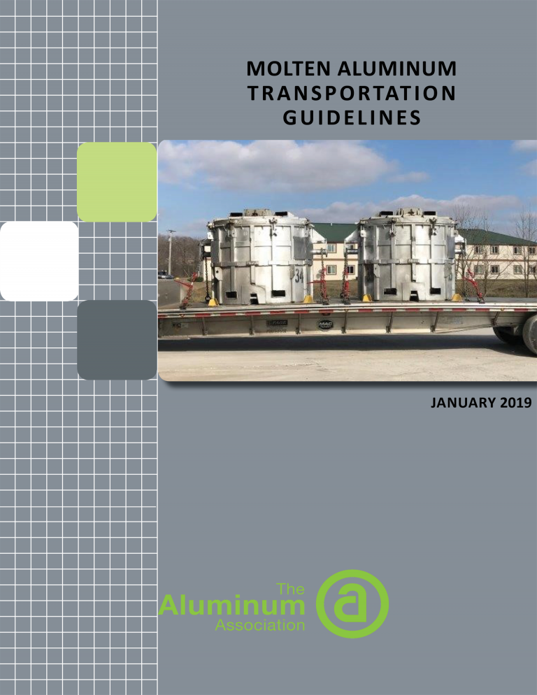 Aluminum Association Releases Molten Aluminum Transportation Guidelines