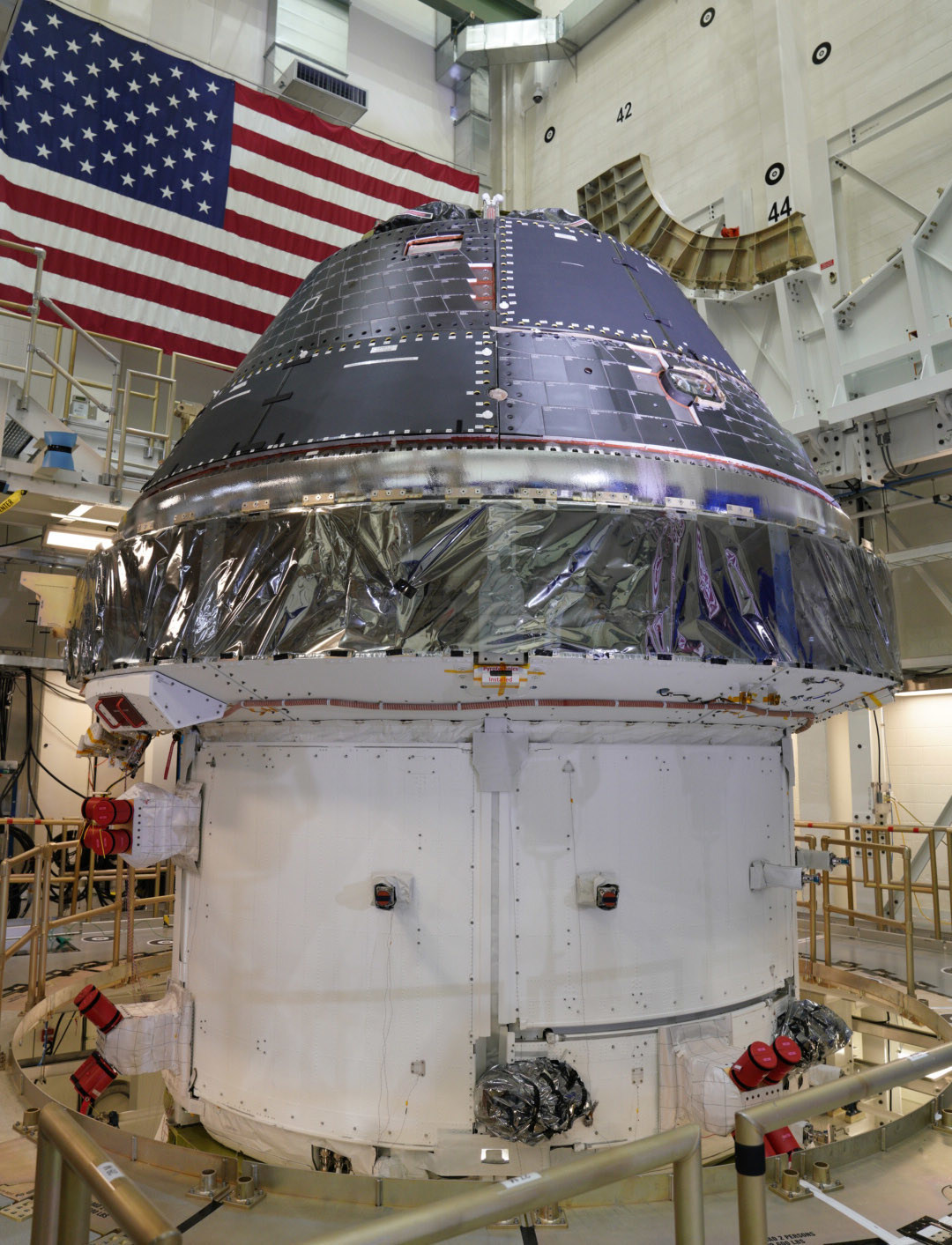 On the anniversary of the Apollo Moon landing, the Lockheed Martin built Orion capsule for the Artemis 1 mission to the Moon was declared finished.