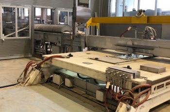Rusal casting table