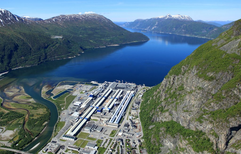 Hydro-Sunndal aluminium plant