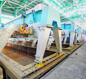 Rusal's Taishet aluminum smelter is currently under production.