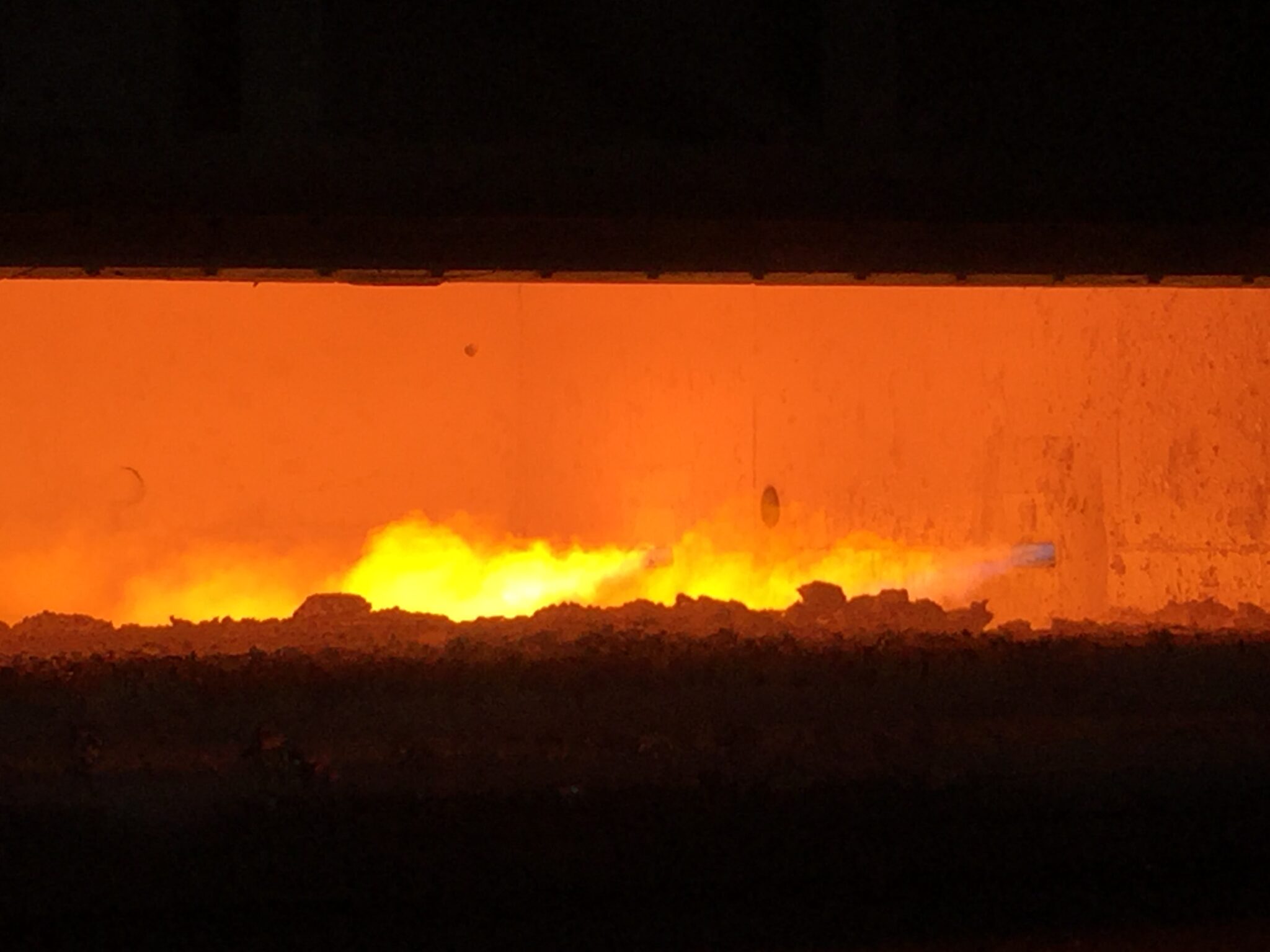 Oxy fuel Burners in Aluminum Reverb Furnace Light Metal Age Magazine