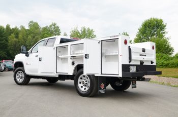 Shyft Group F3 The F3 facility in Waterville, Maine, manufactures aluminum truck and van bodies.