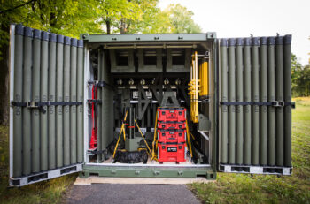 Figure 1. The LVTB is designed to be a Bridge in a Box that can quickly be shipped and deployed for emergency situations.