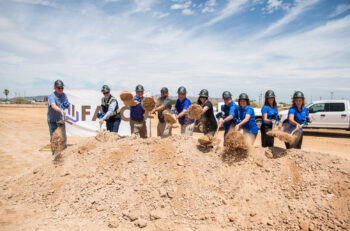 FALCO Aluminum extrusion groundbreaking ceremony