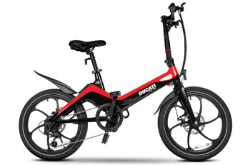 Ducati MG-20 foldable e-bike with a magnesium frame