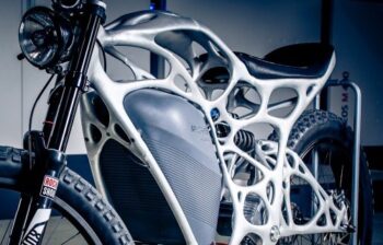 3D-printed aluminum-scandium motorcycle