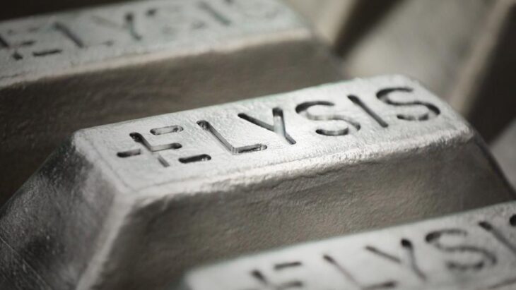 Figure 2. Aluminum ingots produced using the proprietary Elysis technology. (Photo: Elysis.)