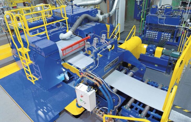 Vulcan Aluminum installed a new twin-belt casting machine at its facility in Birmingham, Alabama. 