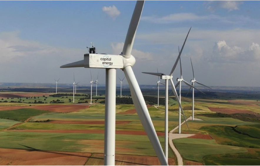 The Las Tadeas wind farm in Spain.