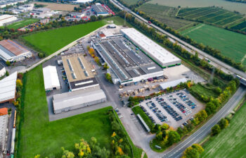 Aerial view of HAI's Soest manufacturing facility in Germany.