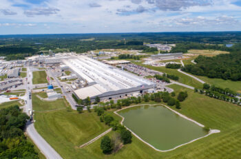 The Logan Aluminum can sheet production facility in Russellville, KY.