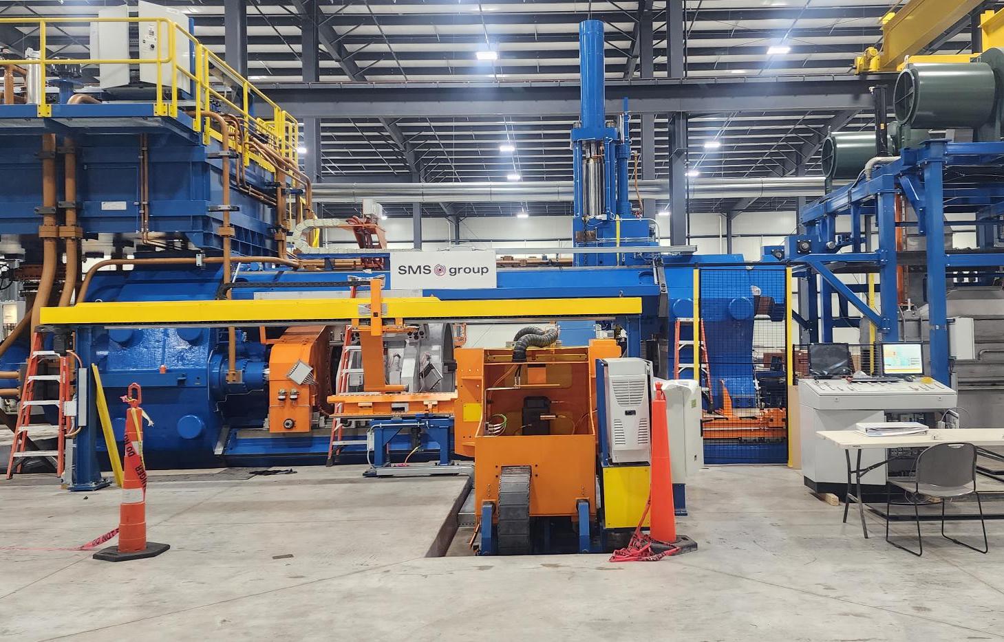 EAC Starts Up New Extrusion Press in Belding Light Metal Age Magazine