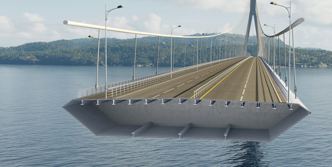 The Langenuen Bridge is a massive aluminum bridge project taking place in Norway. (Source: Hydro.)