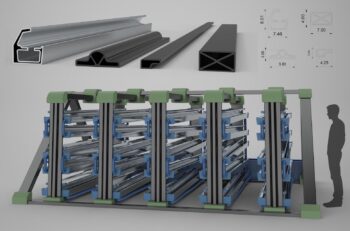 Soren Bruehler from Purdue University in West Lafayette, IN, received the Sustainable Design award in the 2024 Aluminum Extrusion Design Competition, for the Strataponix hydroponic farming system.