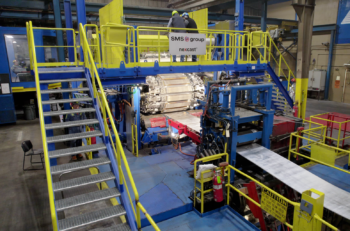 A continuous sheet caster