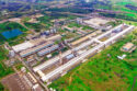 Aerial view of the Aditya Aluminum smelter