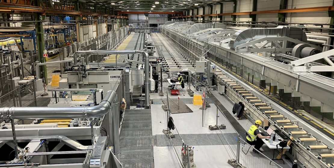 Aluminum extrusion plant.