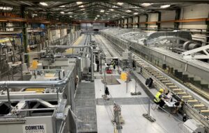 Aluminum extrusion plant.