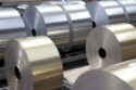 Coils of aluminum foil